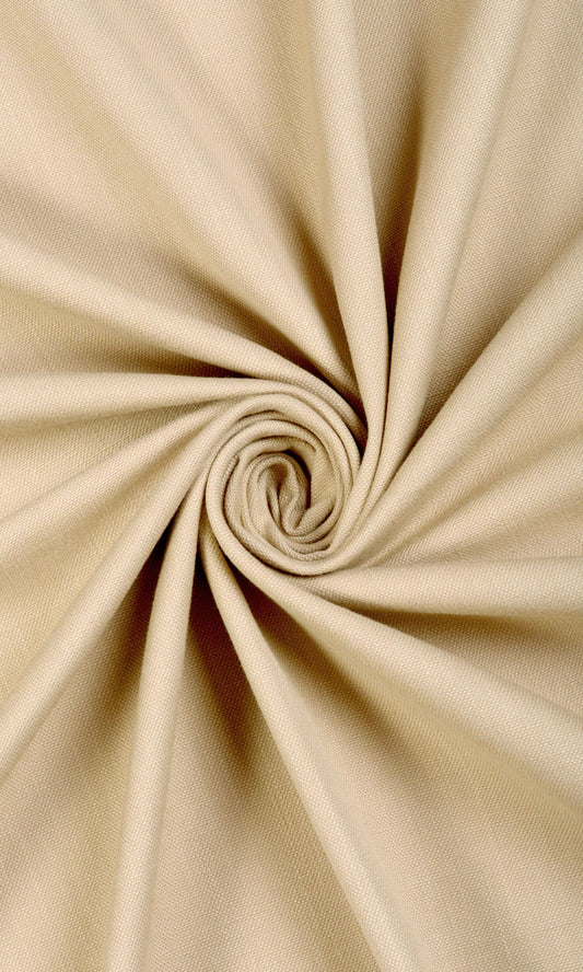 Poly-Cotton Home Décor Fabric By the Metre (Beige)