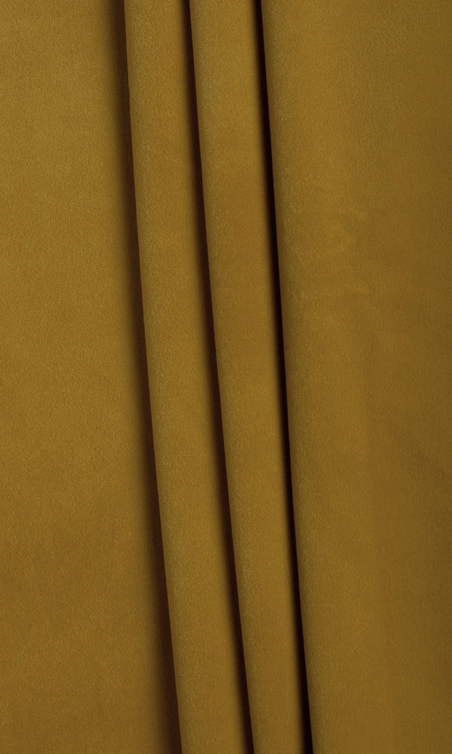 Velvet Flat, Plain, Fake, Faux, European Relaxed Roman Blinds (Golden Yellow)
