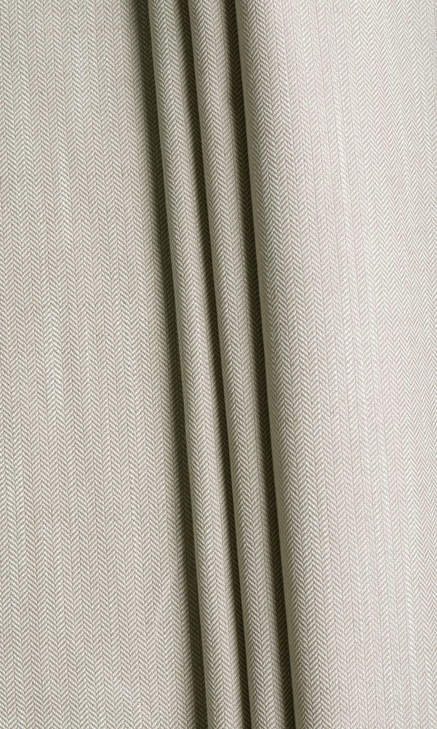 Herringbone Textured Made-to-Measure Roman Blinds (Soft Gray)