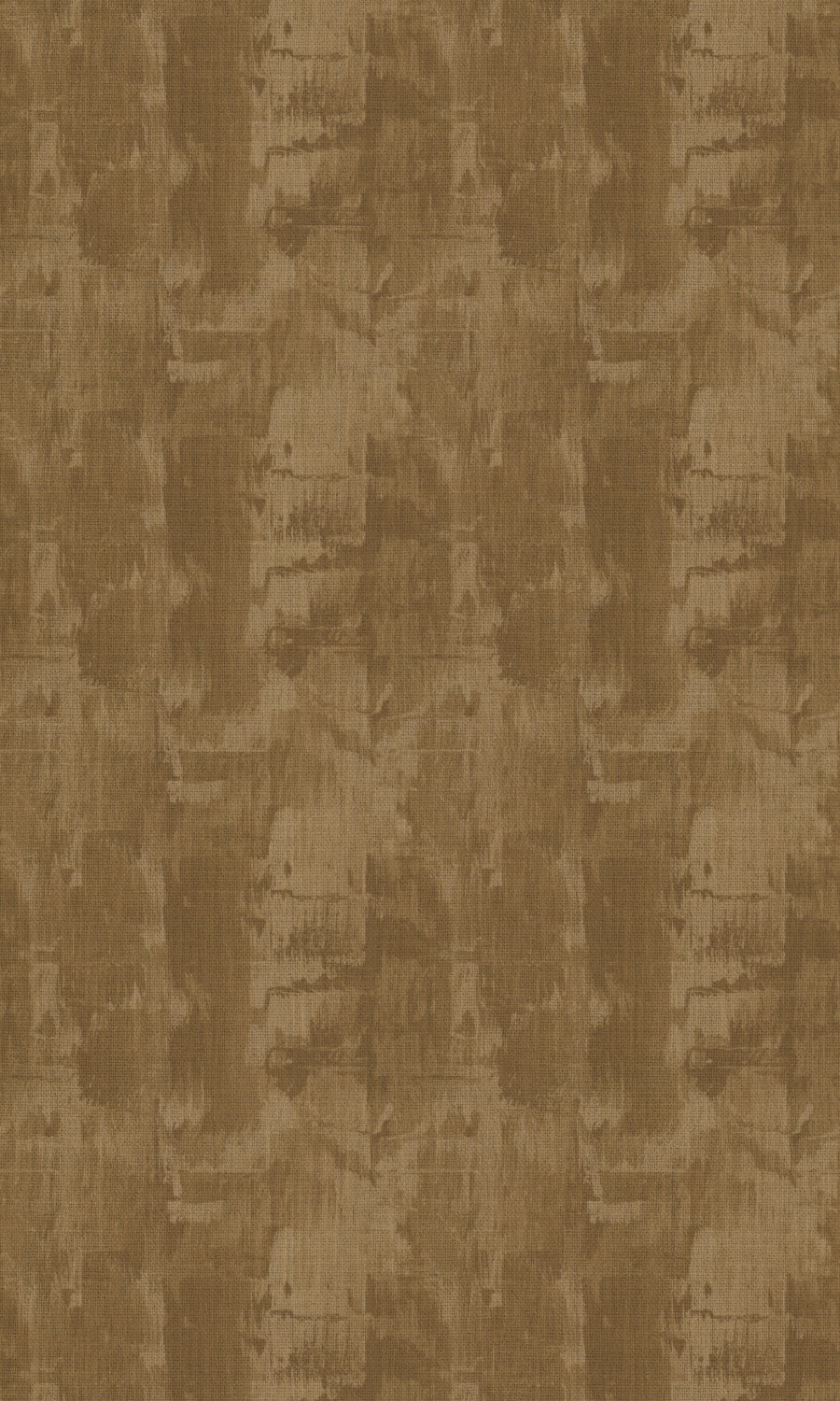 Watercolor Effect Striped Fabric Material By the Metre (Brown/ Beige)