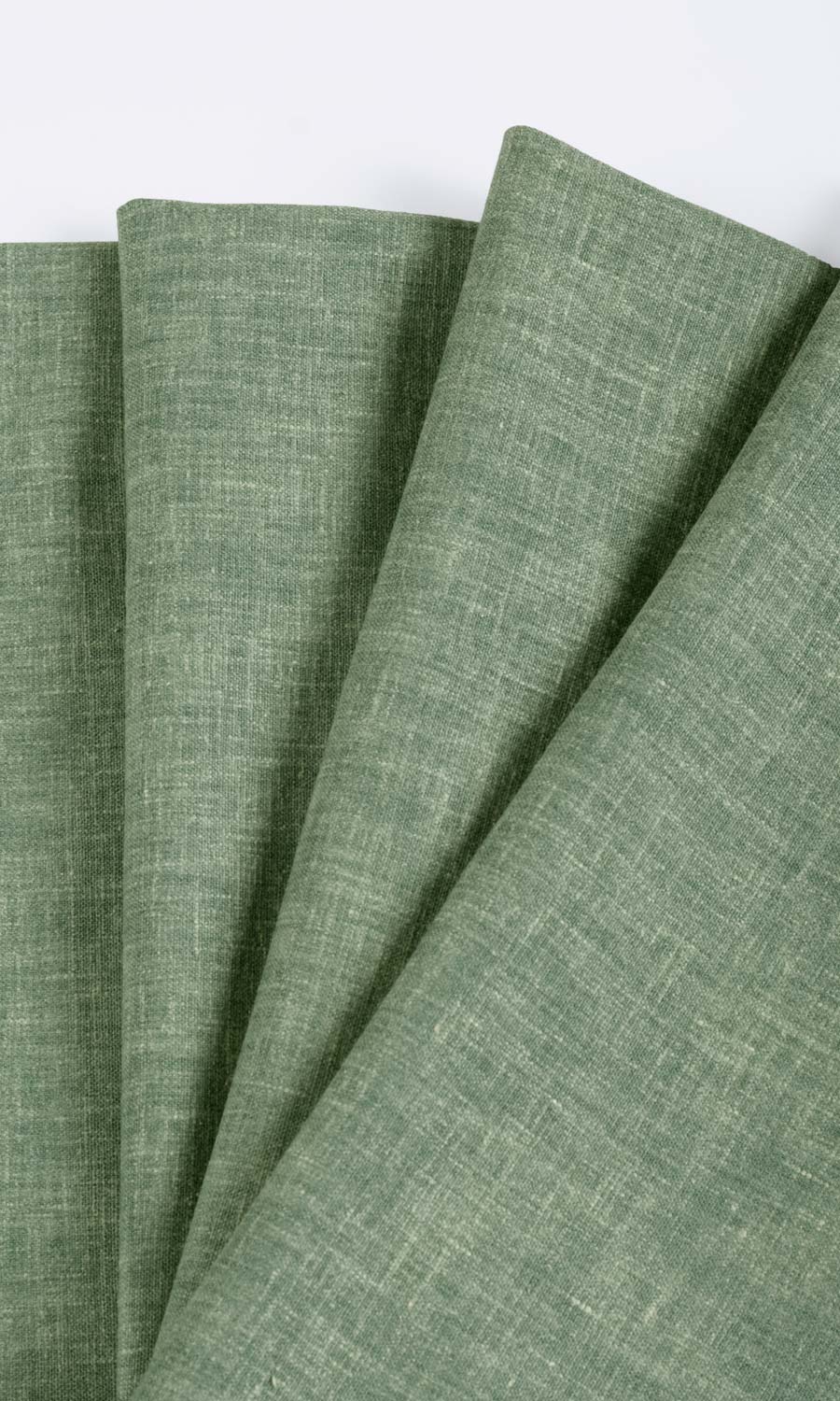 Poly-Cotton Blend Shades (Jade) for Living, Bedroom, Kitchen, Bathroom