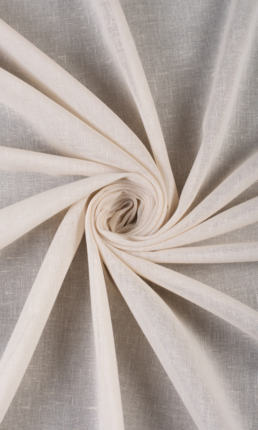 Plain Sheer Roman Blinds (Parchment White) for Living, Bedroom, Kitchen, Bathroom