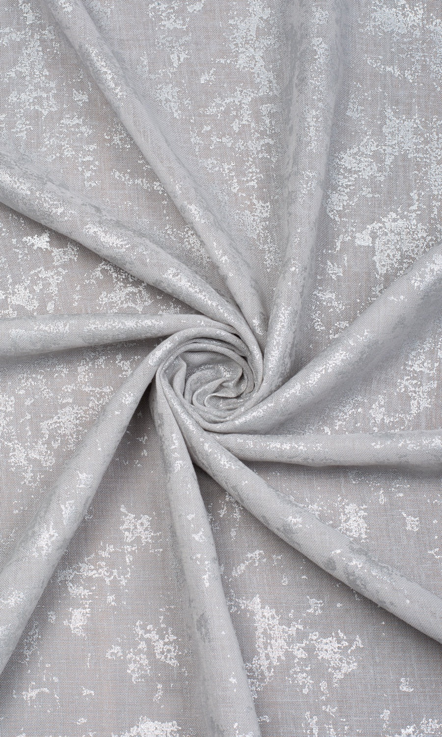 Metallic Accents Sheer Made-to-Measure Roman Blinds (Gray)
