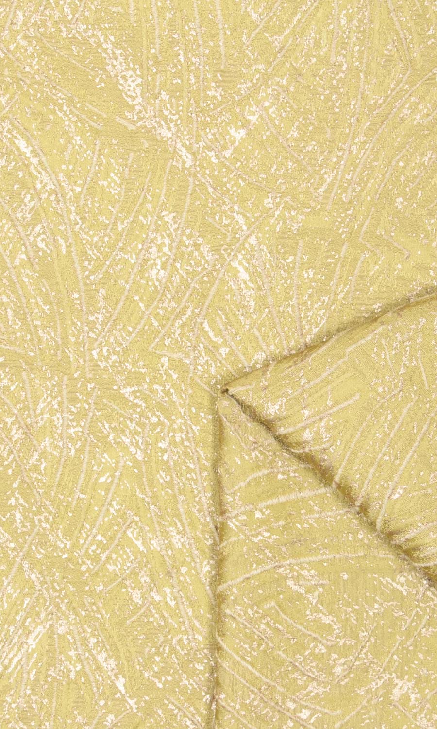 Textured Blinds (Chartreuse Yellow/ White) Extra Long Short Wide