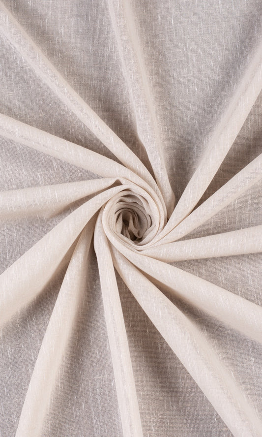 Plain Sheer Shades (Greige/ Warm Ivory)