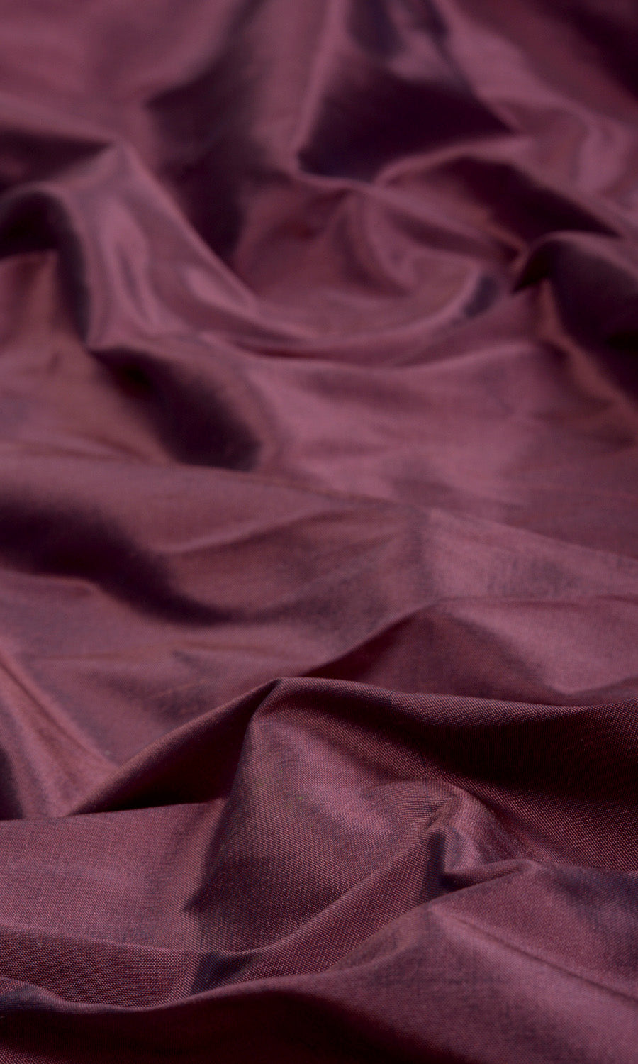 Shantung Silk Home Textile Fabric Material By the Metre (Wine Purple)