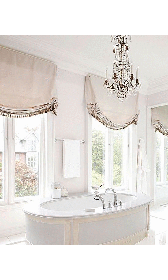 Roman blind tassels and trims