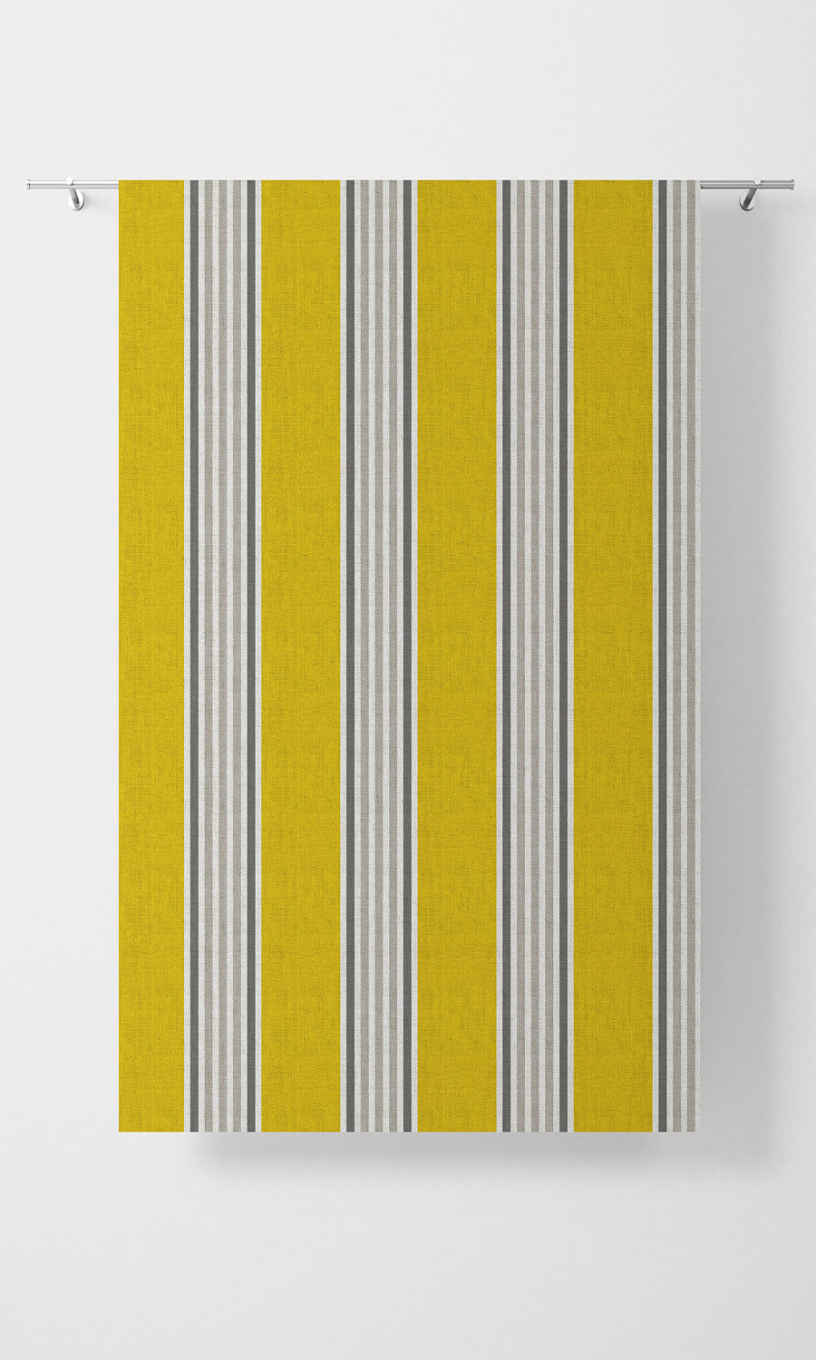 Striped Print Blinds (Sunflower Yellow) Extra Long Short Wide