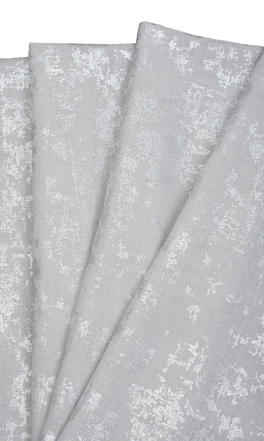 Metallic Accents Sheer Roman Blinds & Window Shades (Gray)