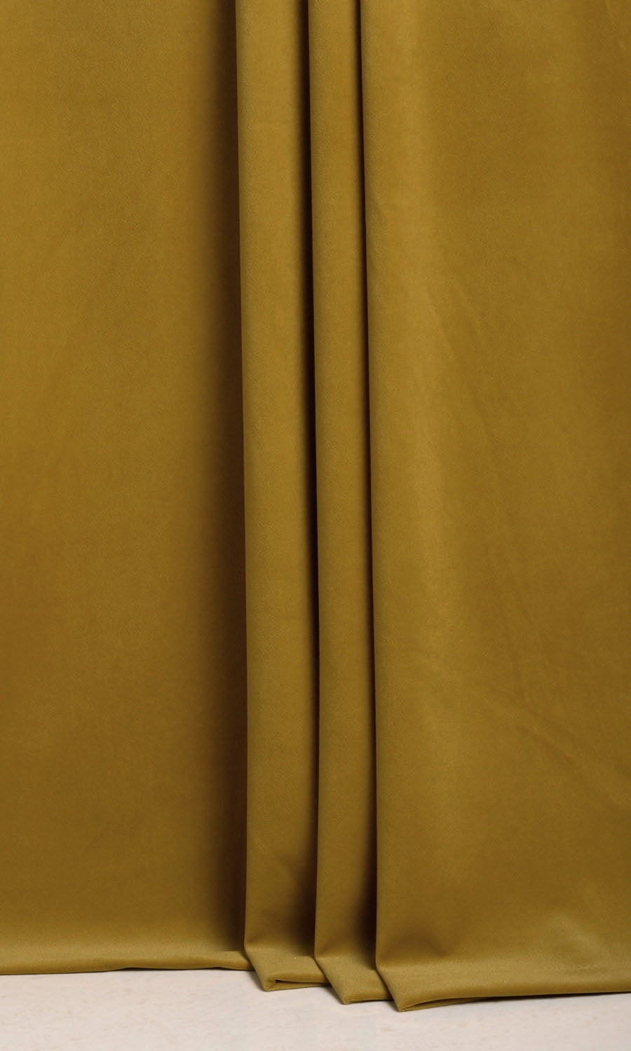 Velvet Free Fabric Material Sample (Golden Yellow)