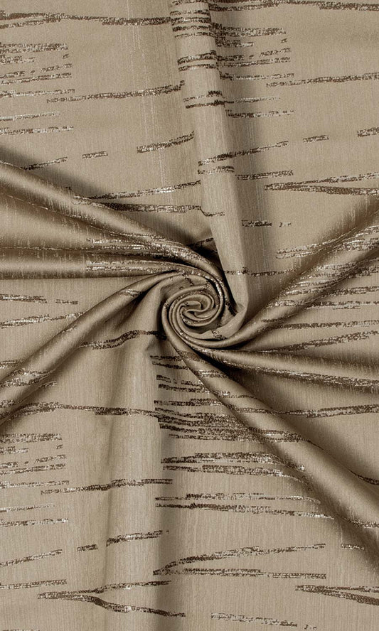 Abstract Patterned Roman Shades (Mocha Coffee)