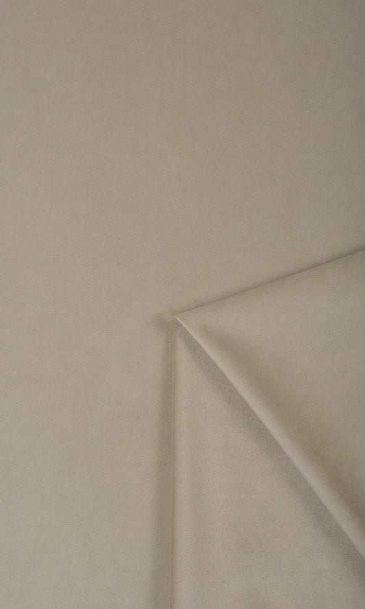 Velvet Home Décor Fabric Sample (Tan/ Beige)