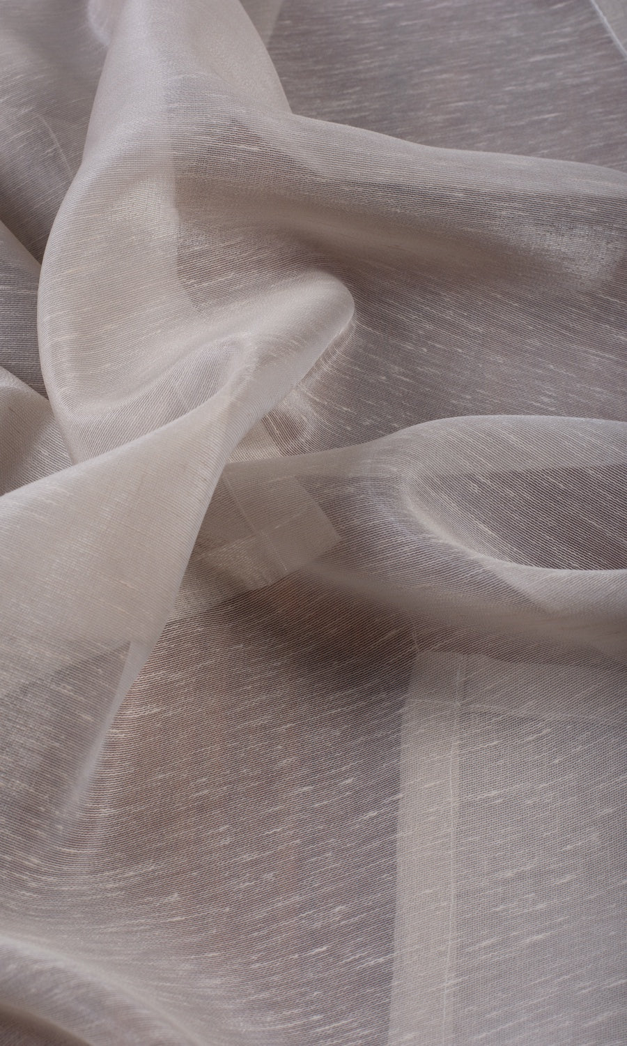 Plain Sheer Roman Blinds & Window Shades (Taupe Grey)