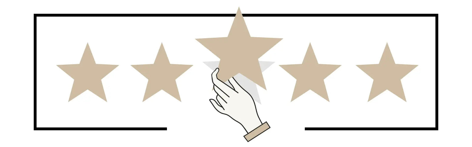 Star ratings illustration