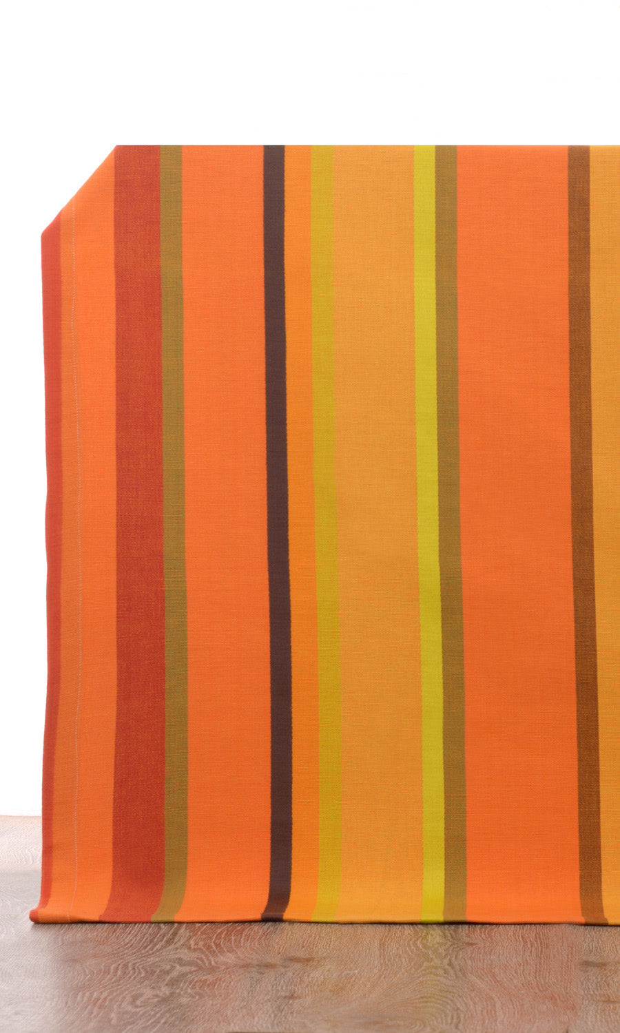 Cotton Window Treatments Fabric Sample (Orange)