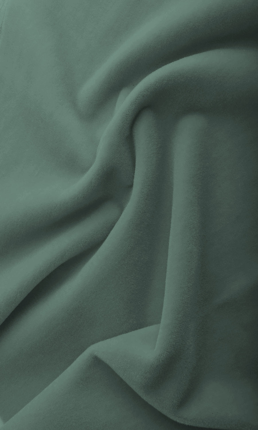 Velvet Flat, Plain, Fake, Faux, European Relaxed Roman Blinds (Turkish Blue/ Green)