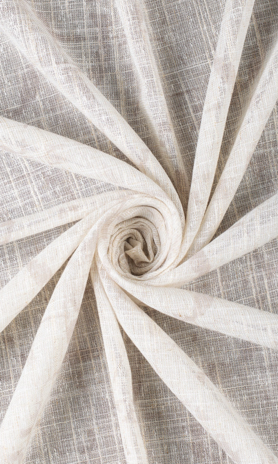 Self-Patterned Sheer Roman Blinds & Window Shades Milky White)