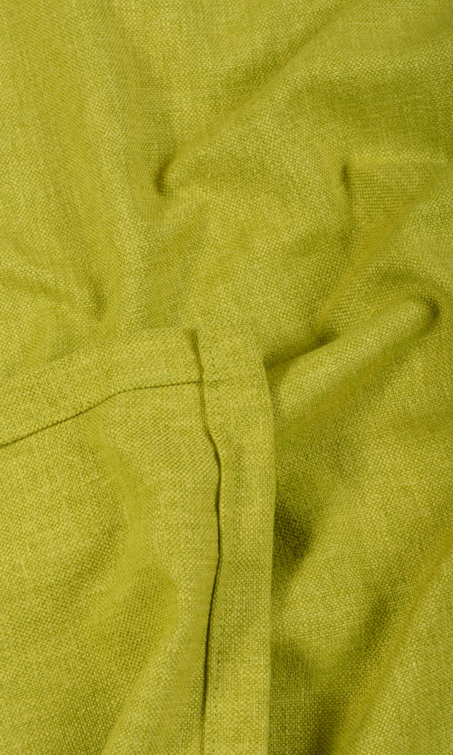 Linen Blend Fabric Material By the Metre (Green)