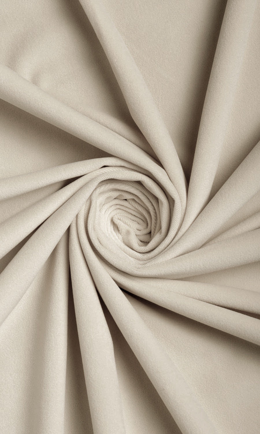Velvet Home Décor Fabric By the Metre (Soft Tan/ Beige)