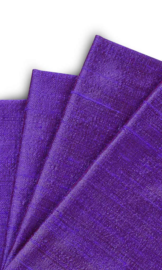 Pure Silk Roman Shades (Purple) for Living, Bedroom, Kitchen, Bathroom