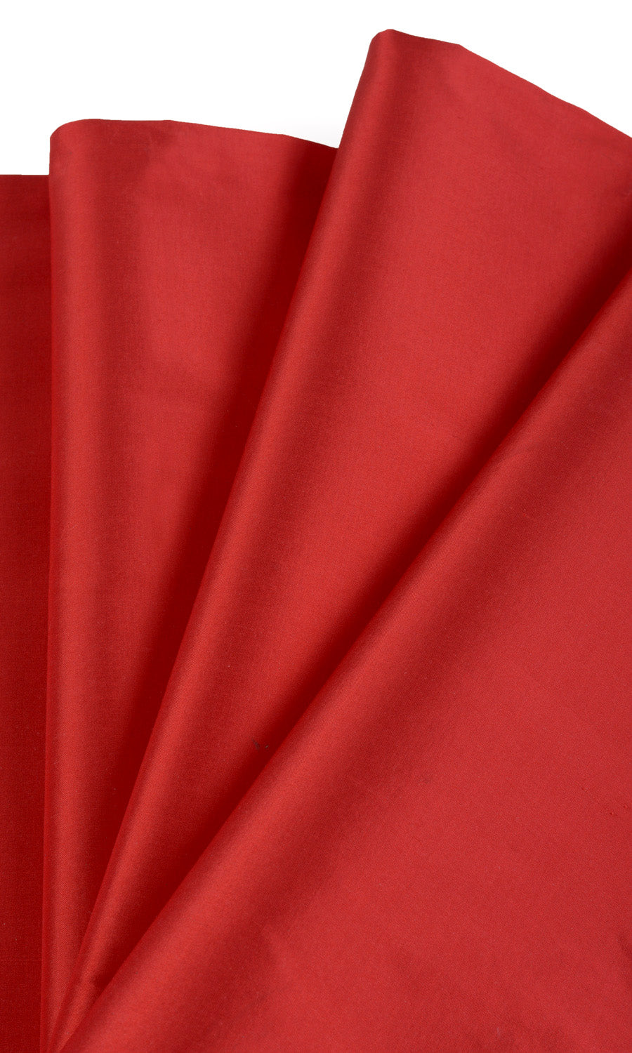 Shantung Silk Free Fabric Material Sample (Red)