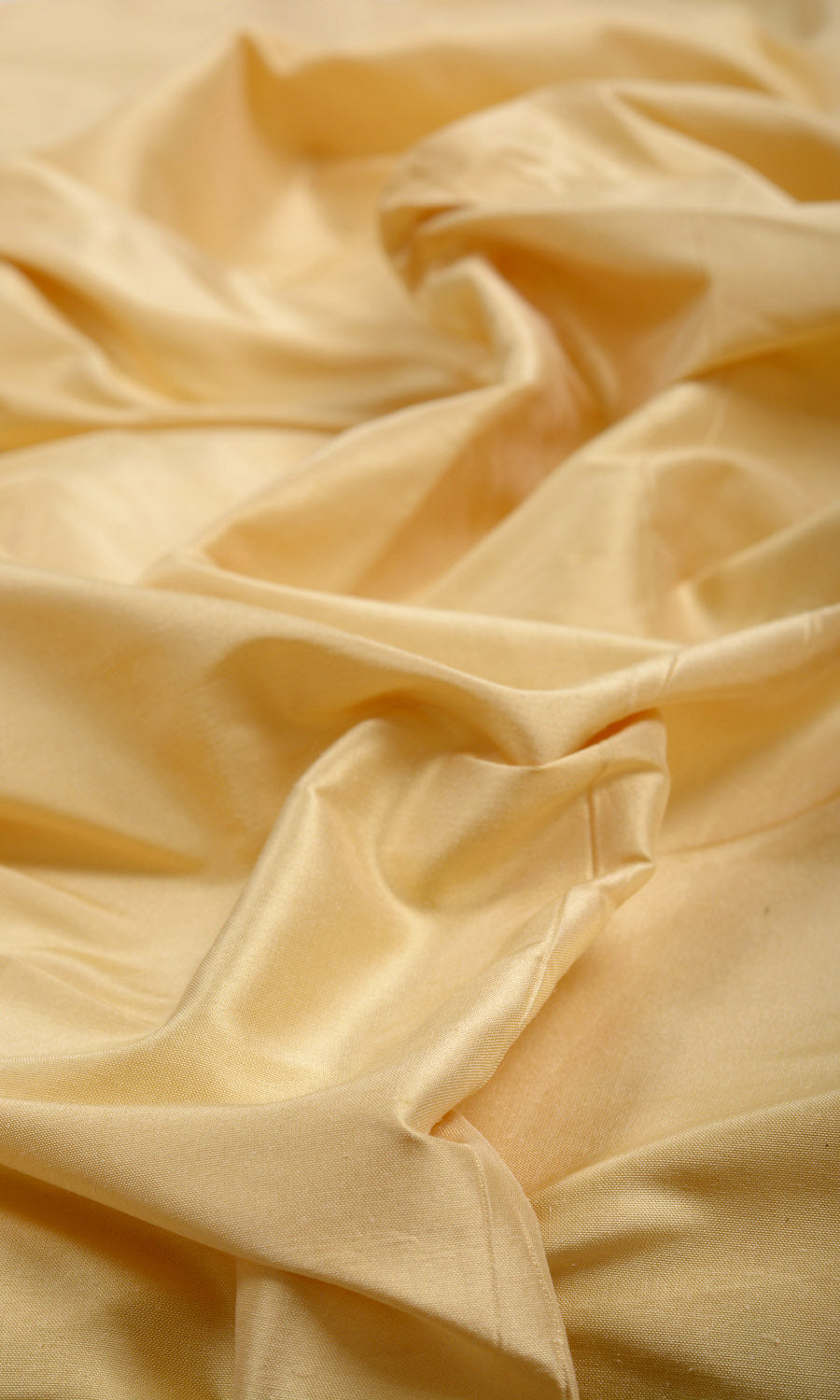 Shantung Silk Home Textile Fabric Material By the Metre (Wheat Beige)