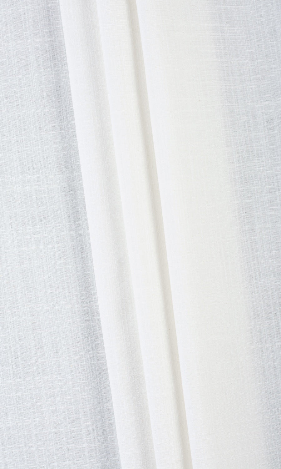 Plain Linen-Texture Roman Blinds (White) Extra Long Short Wide