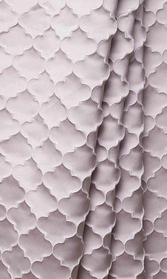 Silk Blend Home Décor Fabric Sample (Pastel Pink)