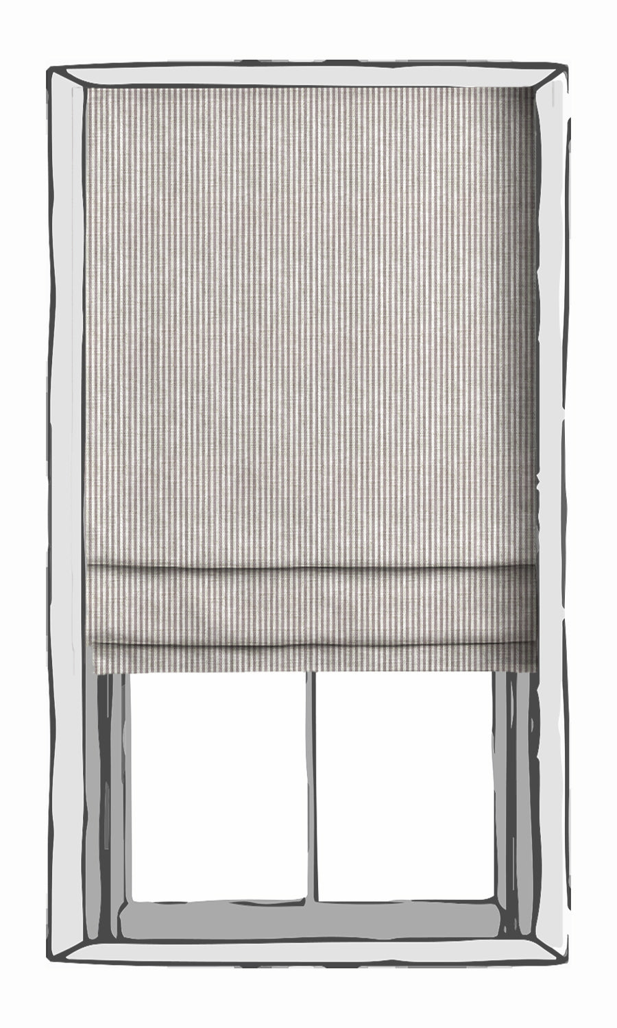 Modern Geometric Patterned Window Treatments Fabric Sample (Mauve)