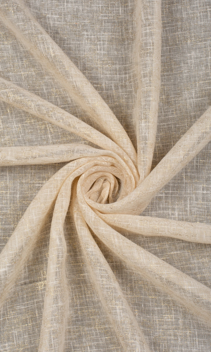 Metallic Accents Sheer Roman Blinds & Window Shades (Beige)