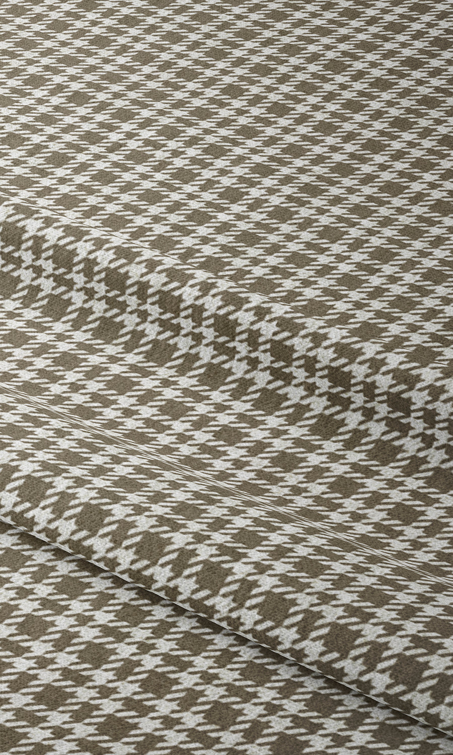 Check Patterned Blinds (Mocha Brown/ White) for Living, Bedroom, Kitchen, Bathroom