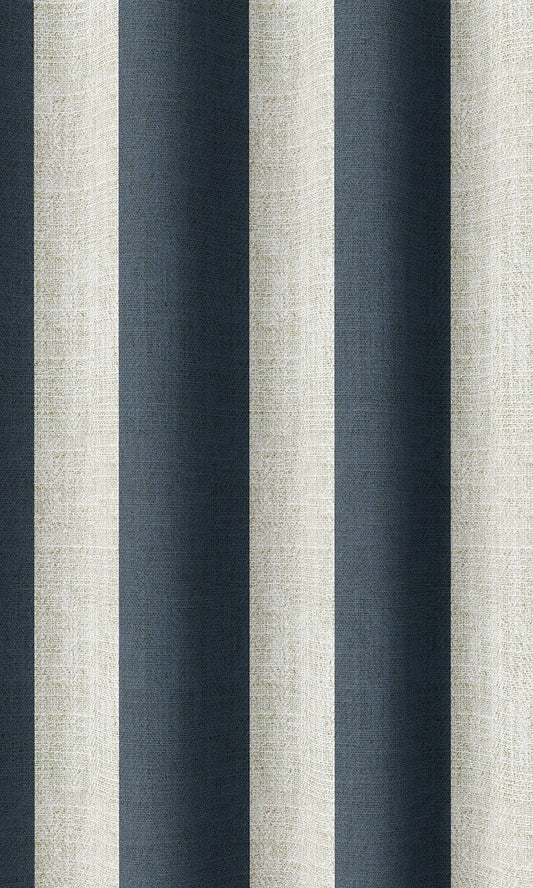 Modern Striped Print Home Décor Fabric By the Metre (Slate Grey)