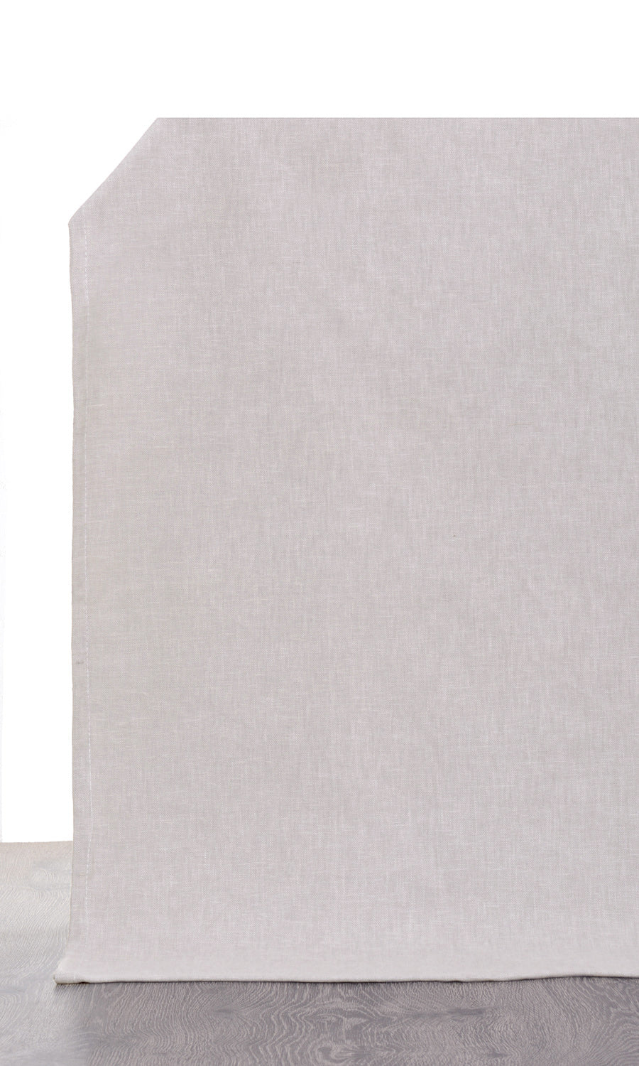 Linen Rich Fabric Material By the Metre (Abalone Gray)