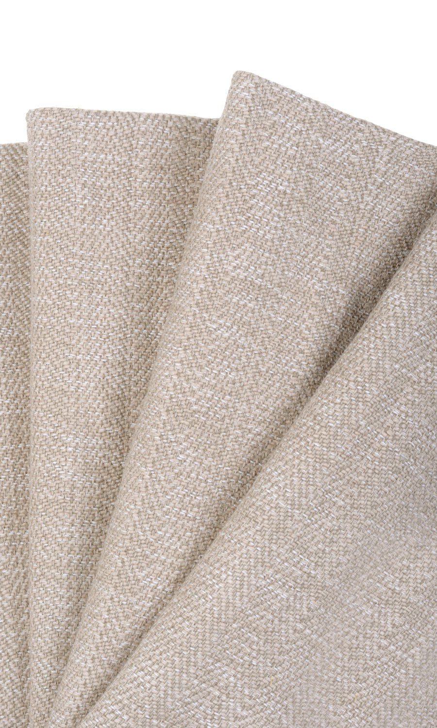 Cotton Made-to-Measure Roman Blinds (Beige)