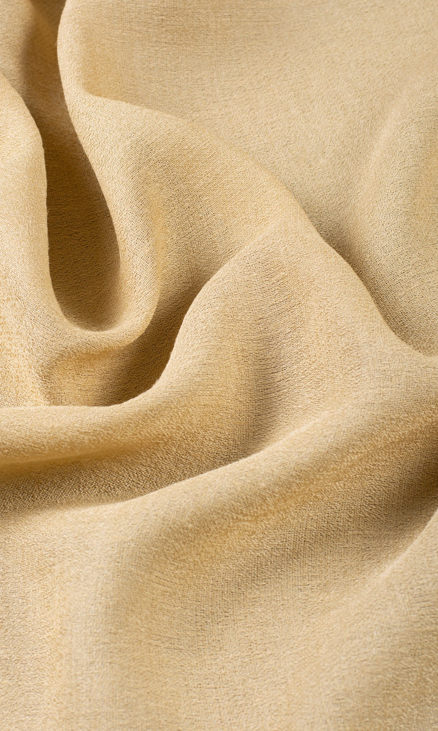 Sheer Blinds (Macaroon Beige/ Warm Yellow) Extra Long Short Wide