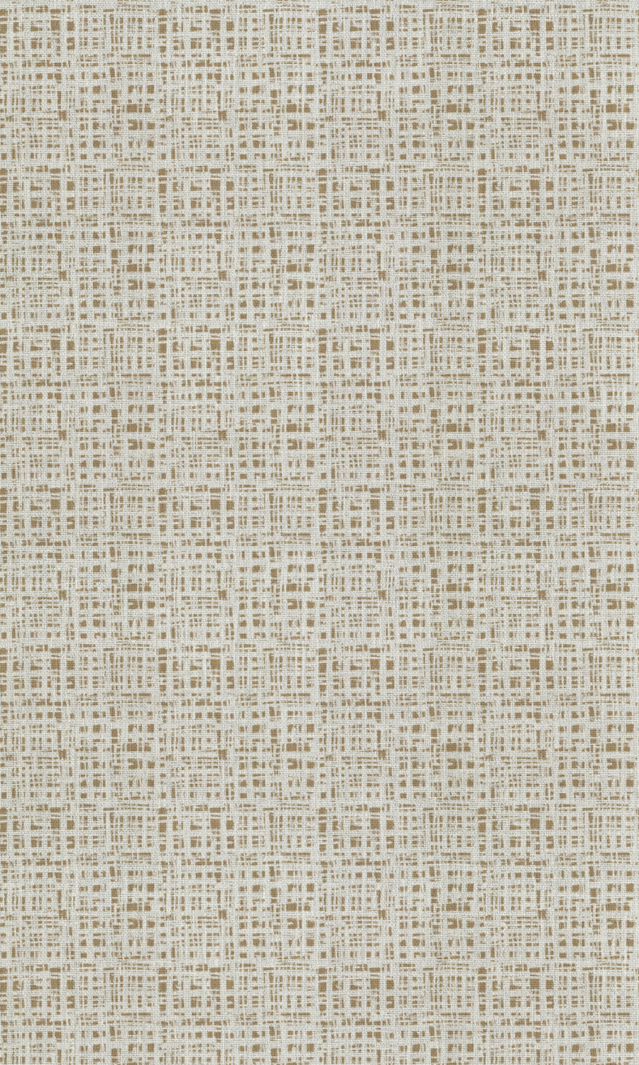 Abstract Print Fabric Material By the Metre (White/ Pale Brown)