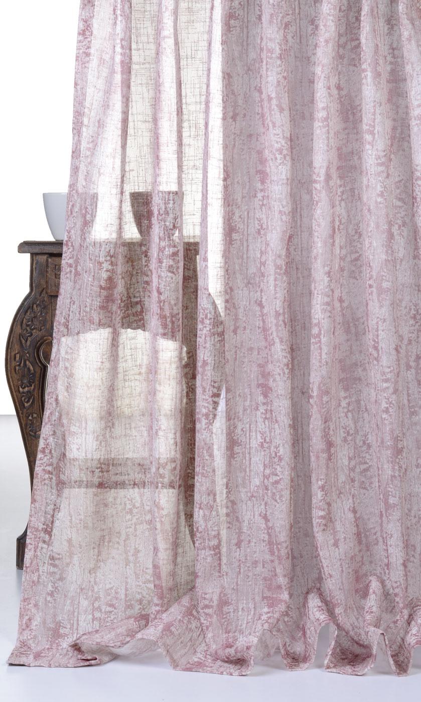 Textured Sheer Roman Blinds & Window Shades (Pink)