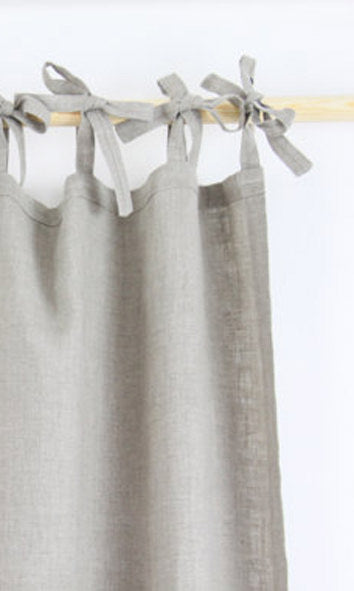 Pure Linen Roman Blinds (Brown)