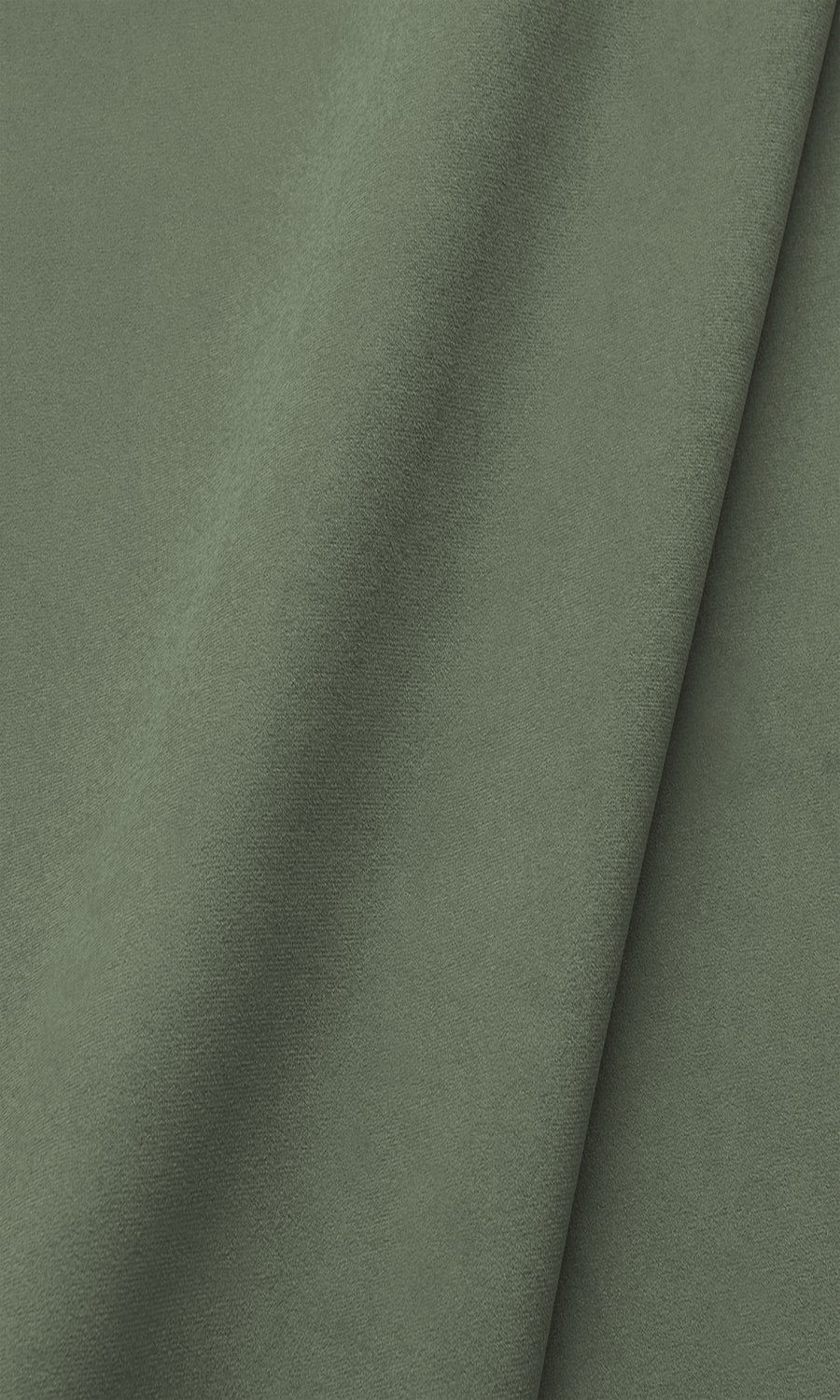 Velvet Window Treatments Fabric Sample (Green)