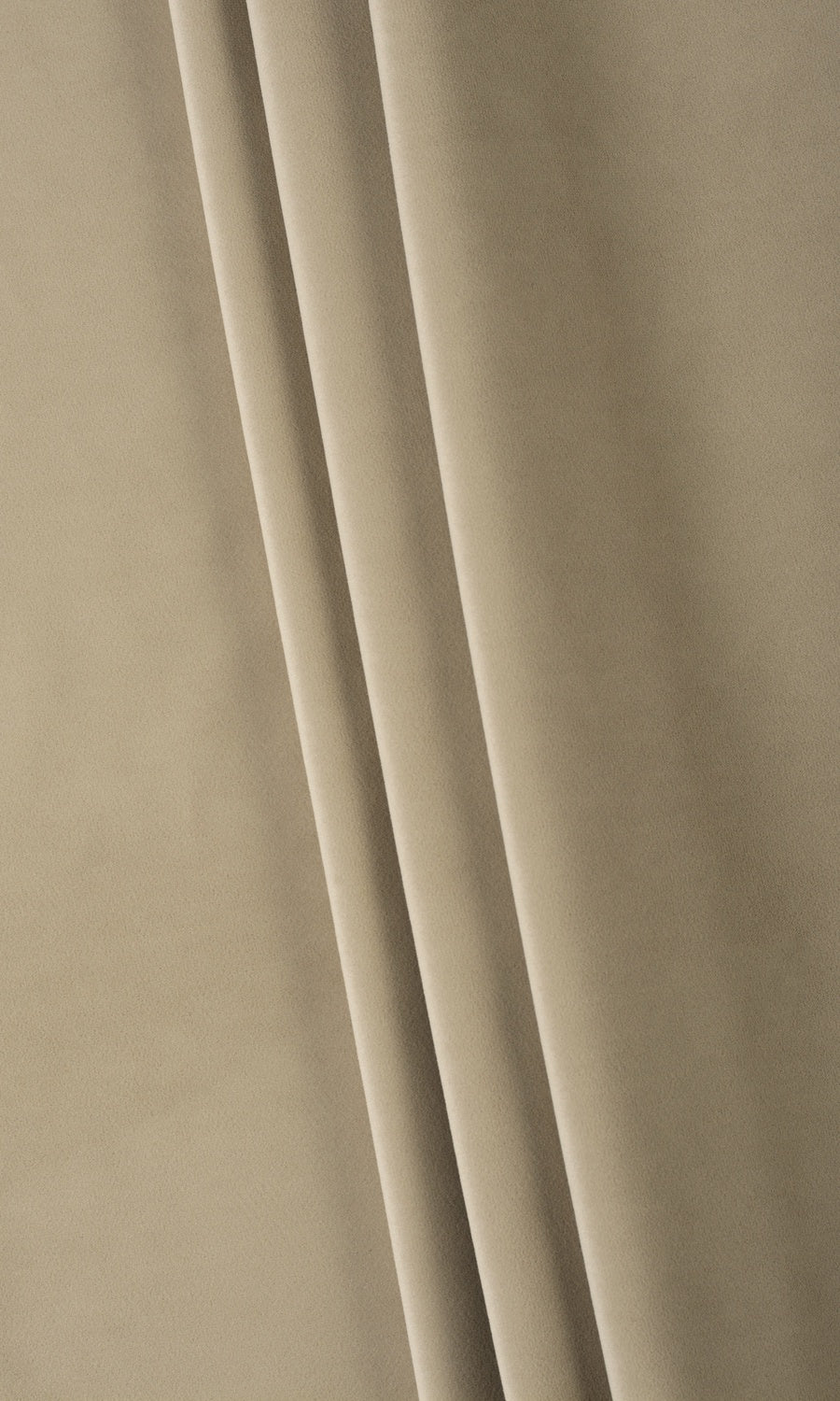 Velvet Free Fabric Material Sample (Beige)