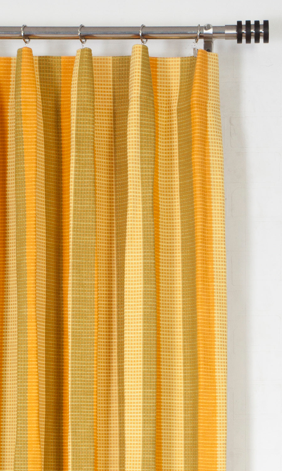 Cotton Flat, Plain, Fake, Faux, European Relaxed Roman Blinds (Yellow/ Green)
