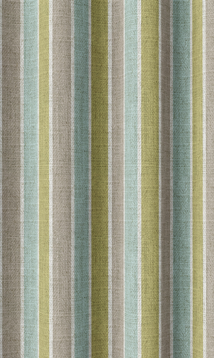 Striped Home Décor Fabric Sample (Turquoise Blue/ Green)