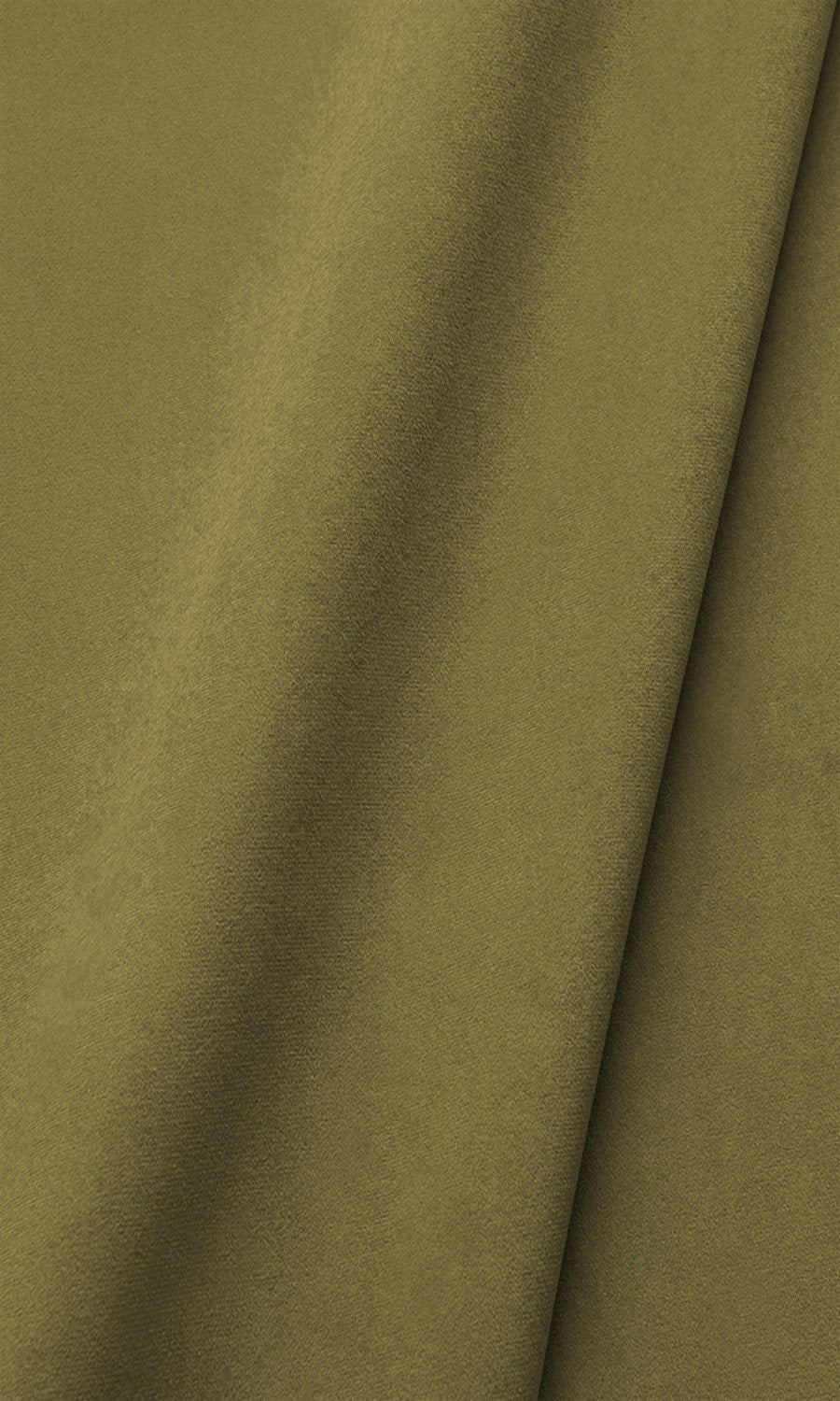 Velvet Window Treatments Fabric Sample (Green)