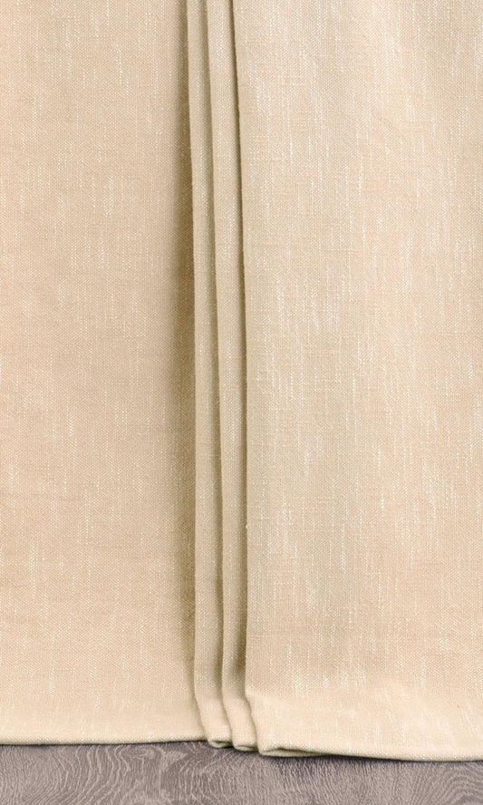 Plain Cotton Home Décor Fabric Sample (Beige)