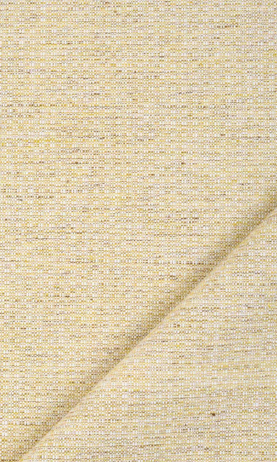 Textured Poly-Cotton Blinds (Yellow) for Living, Bedroom, Kitchen, Bathroom
