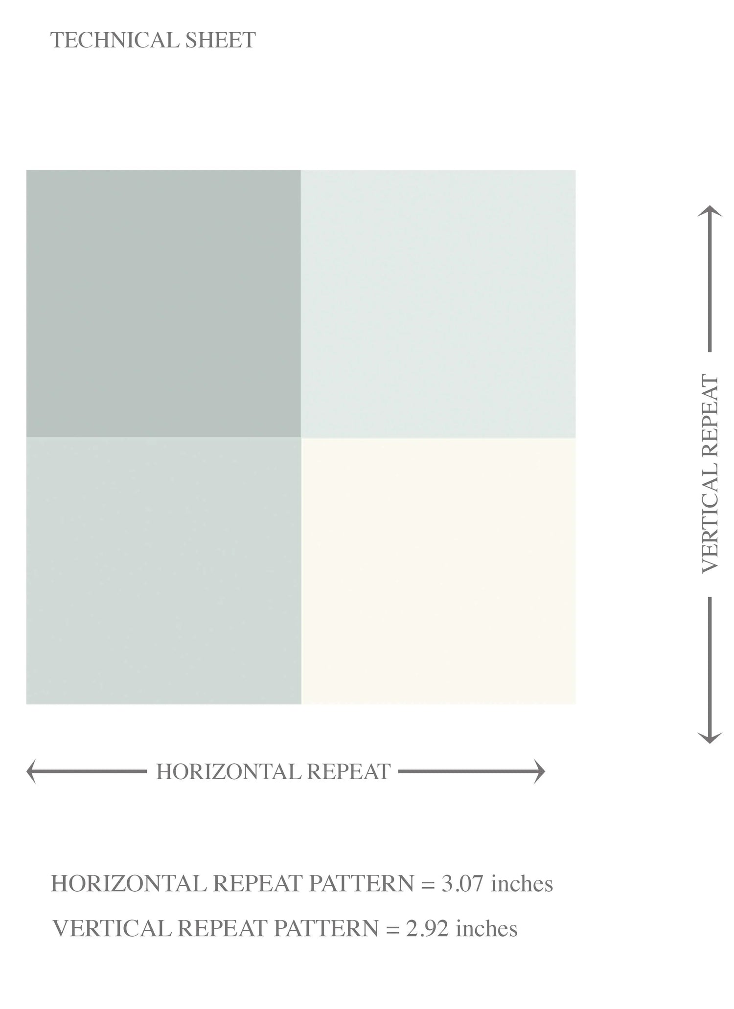Geometric Gingham Kids Room Wallpaper (Powder Blue)