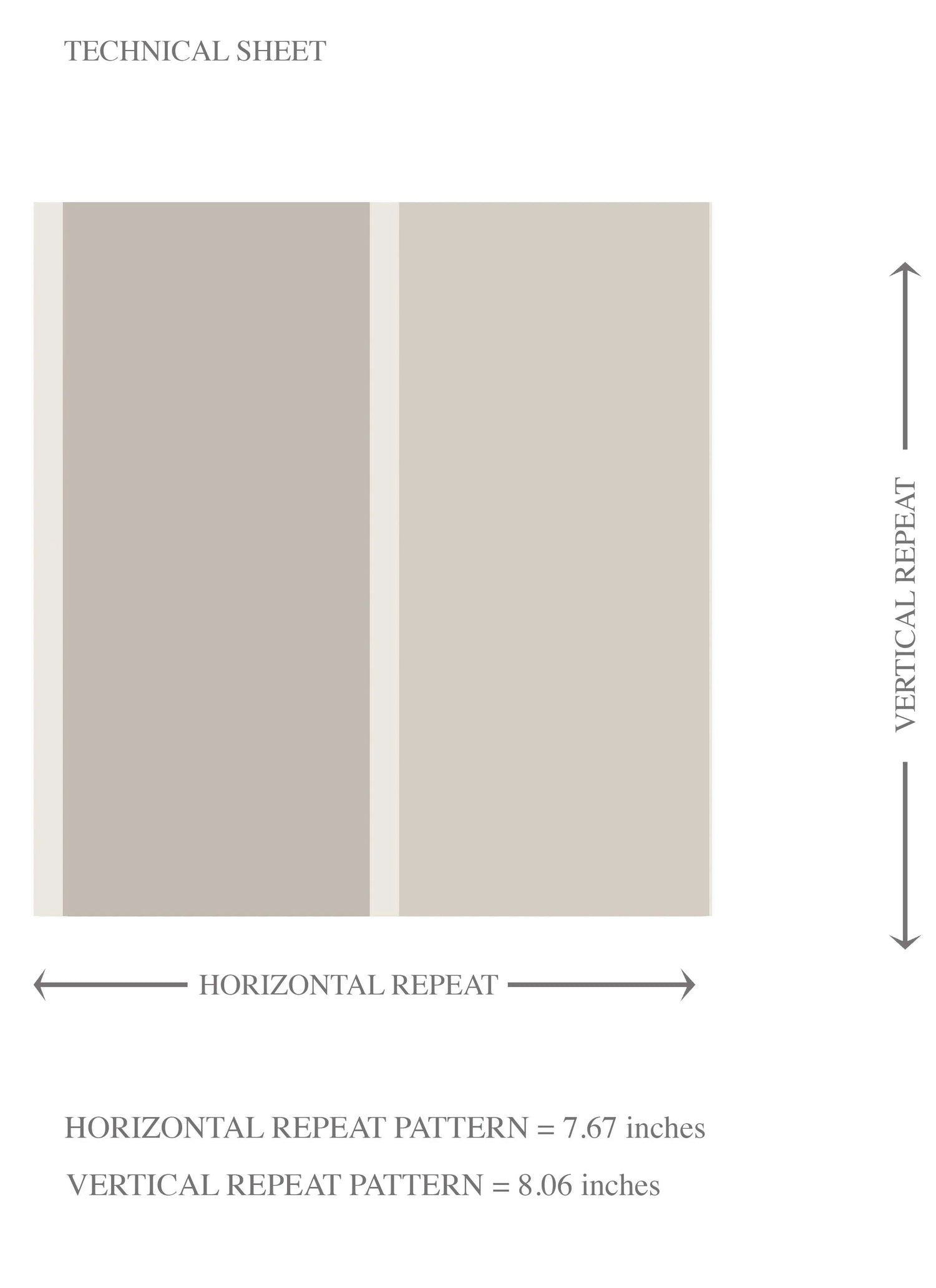 Neutral Geometric Striped Kids Room Wallpaper (Beige/ Greige/ Taupe)