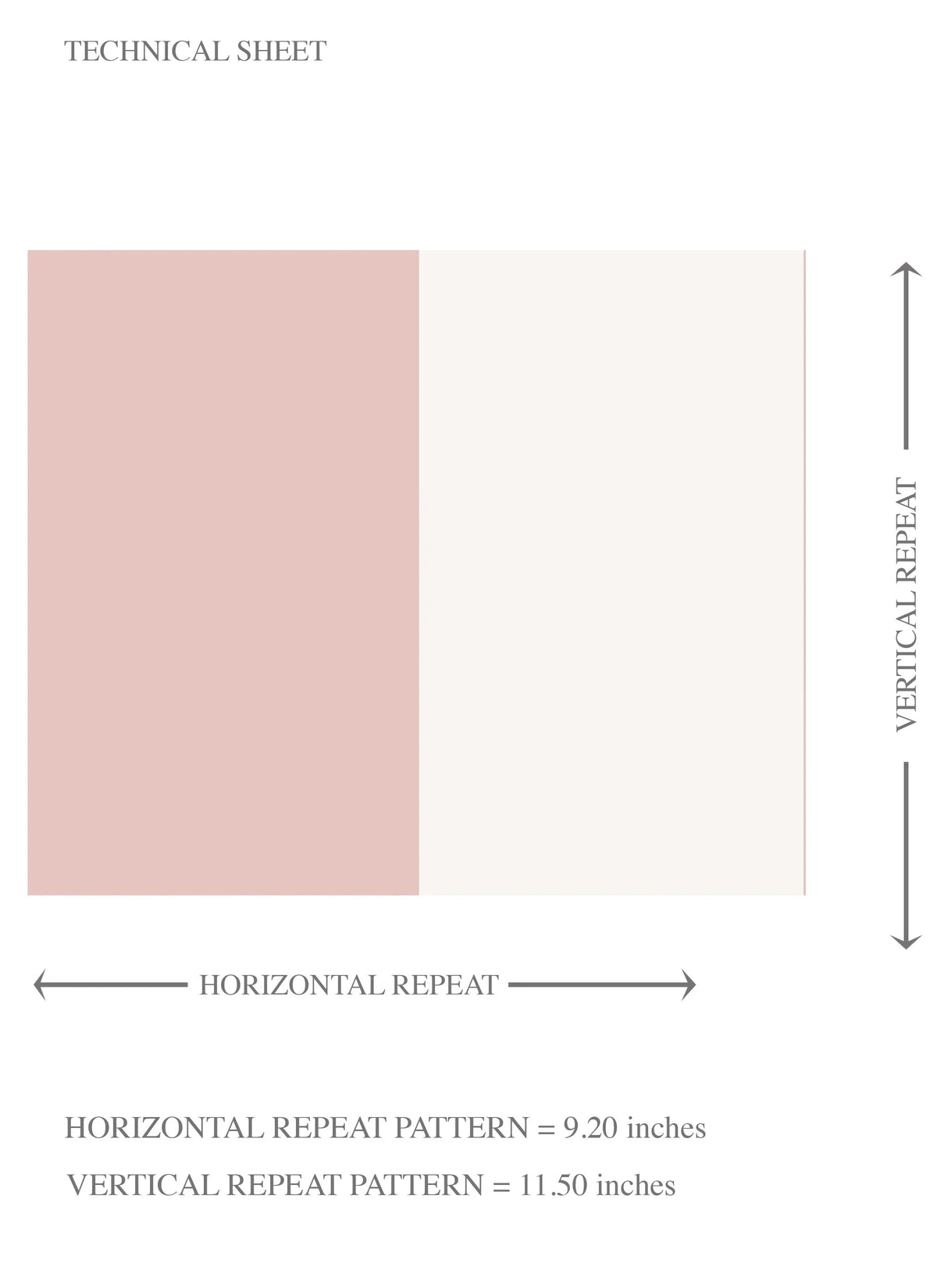 Geometric Striped Kids Room Wallpaper (Blush Pink/ White)