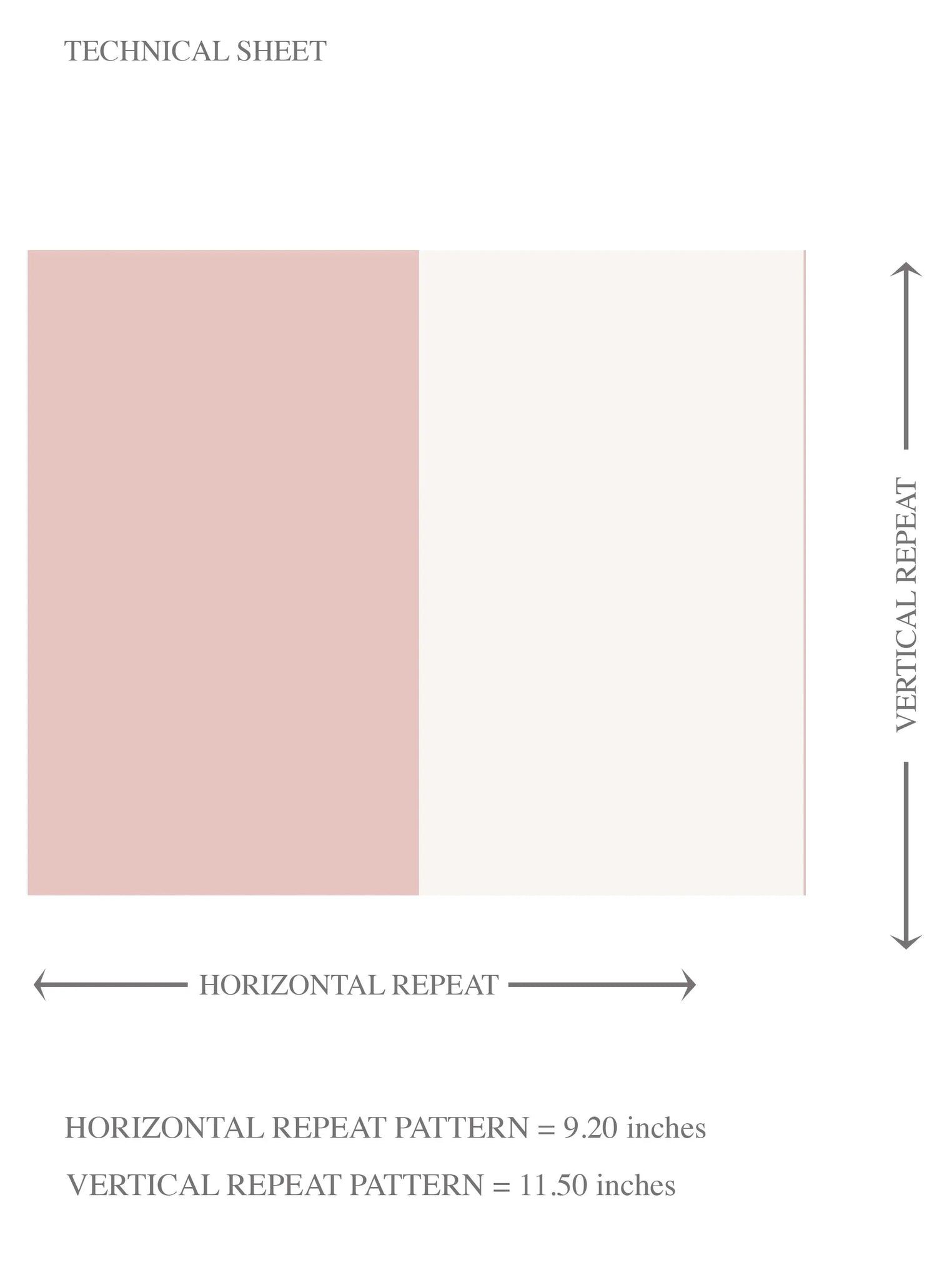 Geometric Striped Kids Room Wallpaper (Blush Pink/ White)