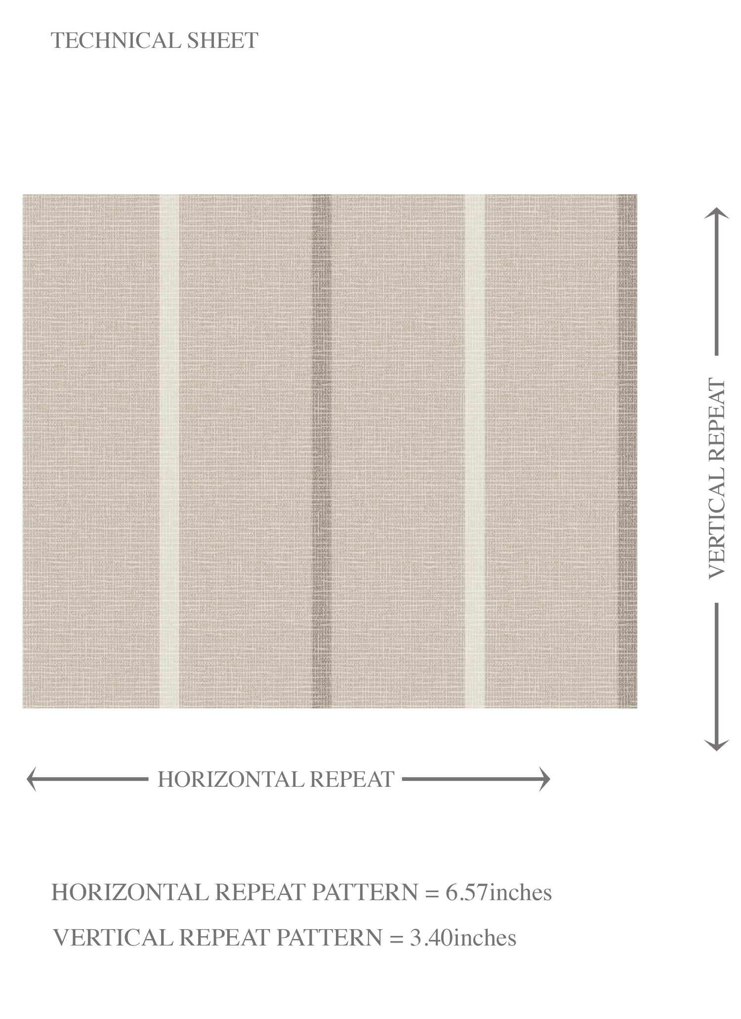 Neutral Geometric Striped Kids Room Wallpaper (Neutral Brown/ Beige)